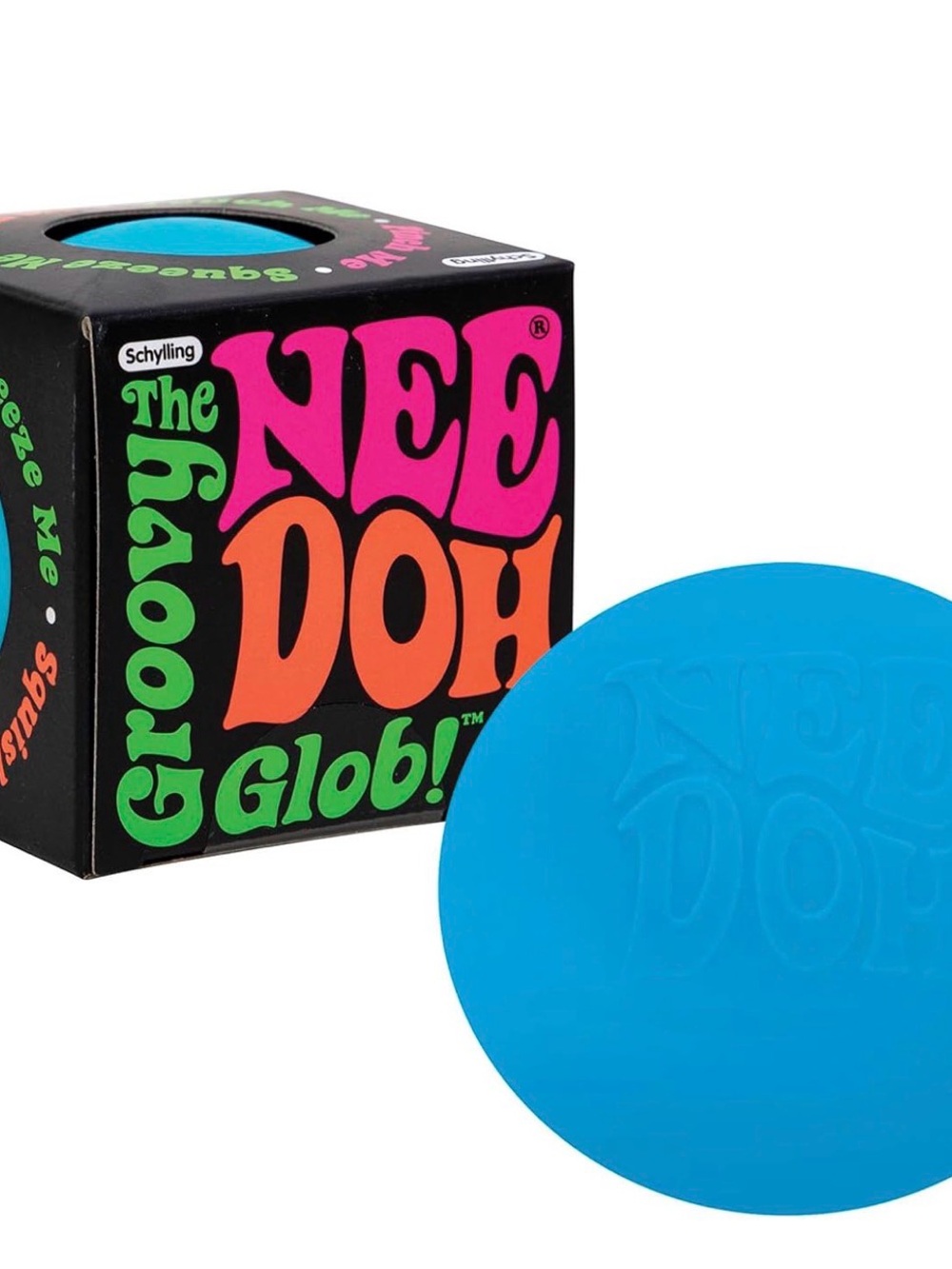 Schylling NeeDoh Groovy Glob - Blue (Pack of 1)
The Original NeeDoh